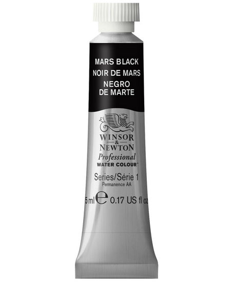 Aquarelle pro - 5ml - noir de mars - s1