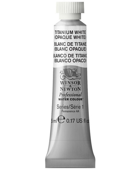 Aquarelle pro - 5ml - blanc de titane - s1