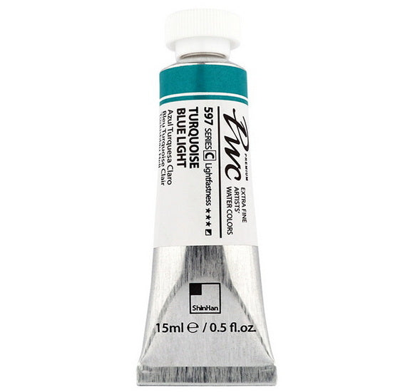 Aquarelle extra fine bleu turquoise pâle - 15ml