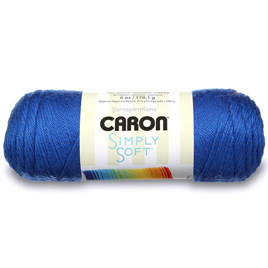 Fil simply soft #4 - 170gr - bleu royal centimeter
