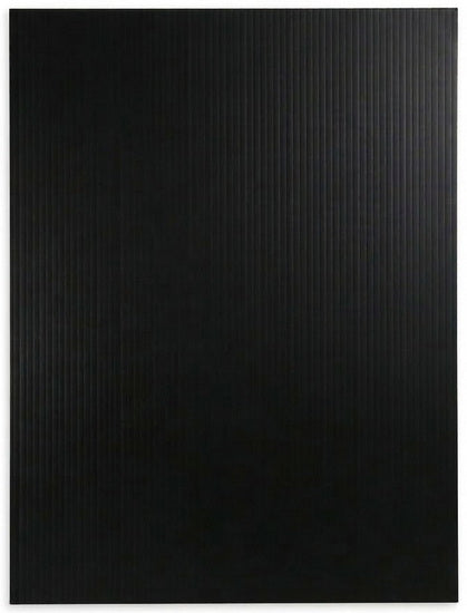 Corrugated Plastic Black - 16X20"