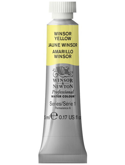 Aquarelle pro - 5ml - jaune winsor - s1