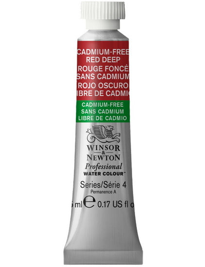 Professional watercolour - 5ml - cadmium-free red deep - s4