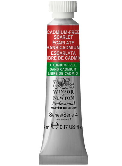 Professional watercolour - 5ml - cadmium-free scarlet - s4