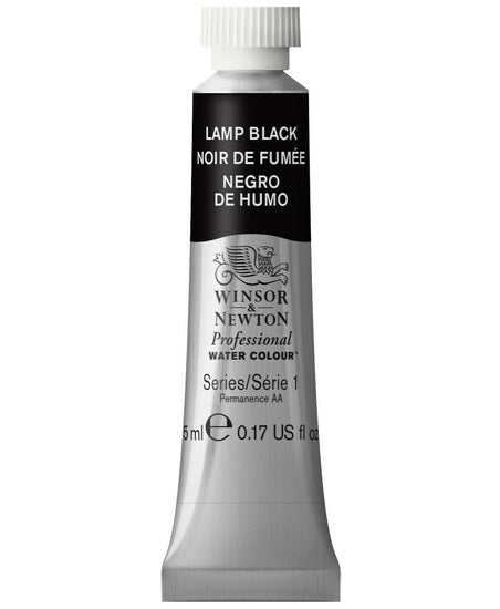 Aquarelle pro - 5ml - noir de fumée - s1