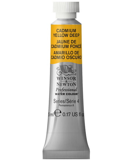 Aquarelle pro - 5ml - jaune de cadmium foncé - s4