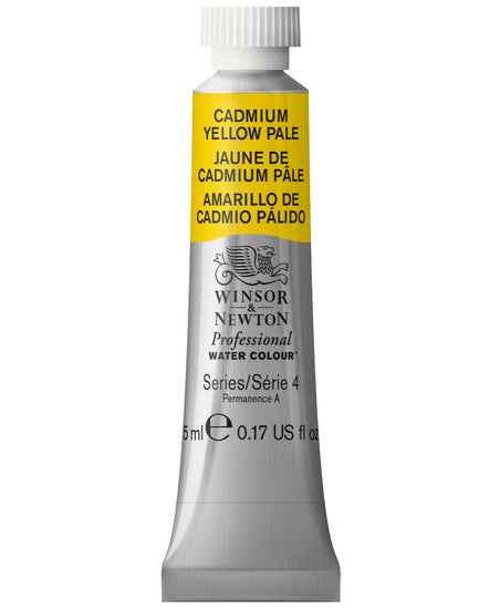 Aquarelle pro - 5ml - jaune pâle de cadmium - s4