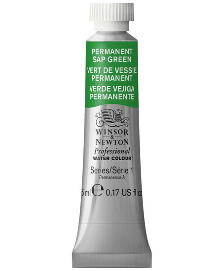 Aquarelle pro - 5ml - vert de vessie permanent - s1