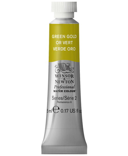 Aquarelle pro - 5ml - or vert - s2