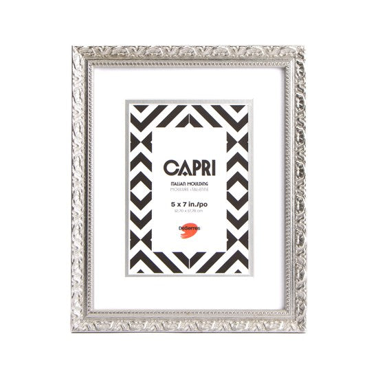 Cadre photo capri - orné - doré - 5 x 7 pouces