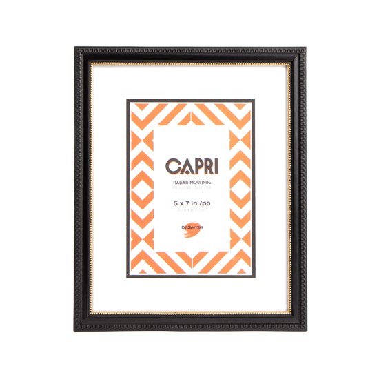 Cadre photo capri - classique - argent - 5 x 7 pouces