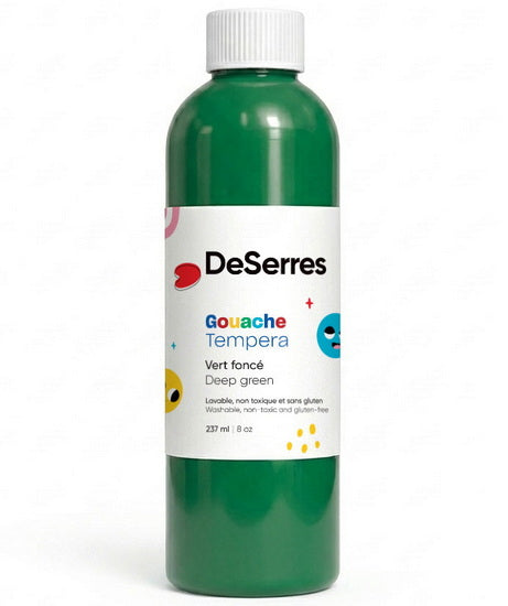 Gouache lavable - 237ml - vert foncé