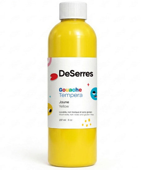 Gouache lavable - 237ml - jaune