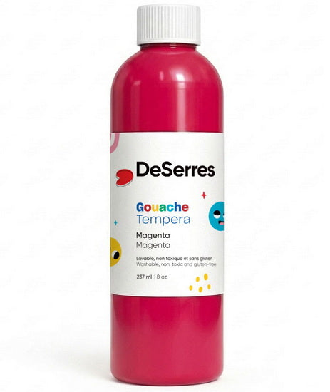 Washable tempera - 237ml - magenta