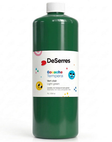 Gouache lavable - 1l - vert clair