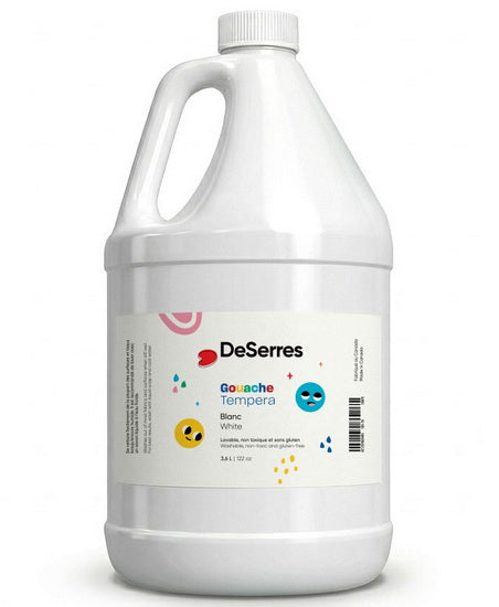 Gouache lavable - 3.6l - blanc