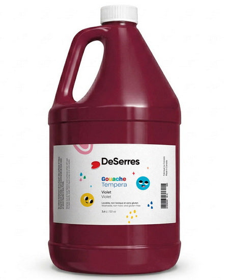 Gouache lavable - 3.6l - violet