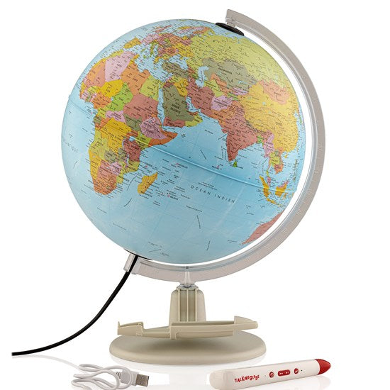 Globe terrestre parlamondo - en