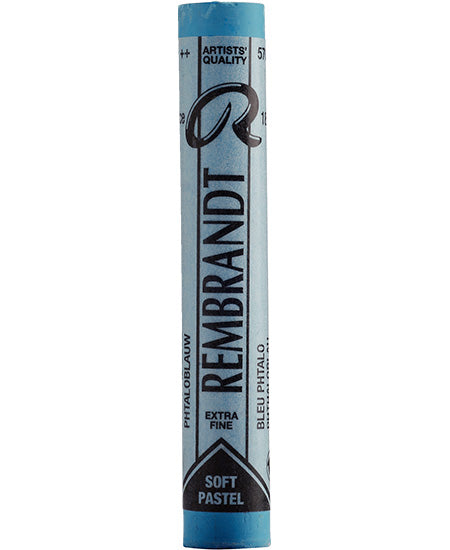 Pastel rembrandt  bleu phtalo 570.7