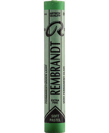 Pastel rembrandt  vert permanent clair 618.5
