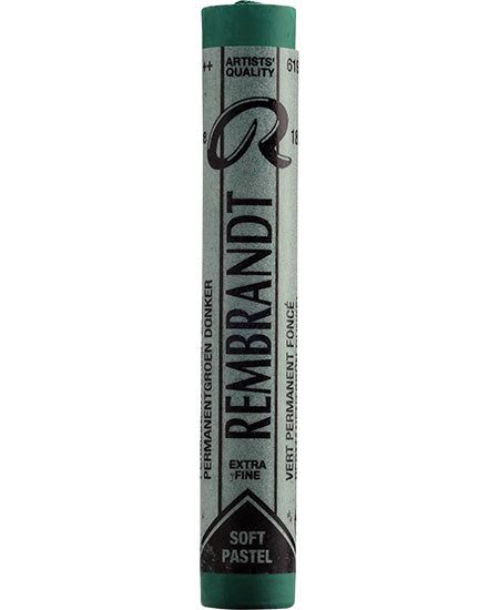 Pastel rembrandt  vert permanent foncé 619.5