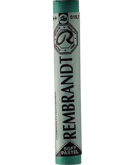 Pastel rembrandt  vert permanent foncé 619.7