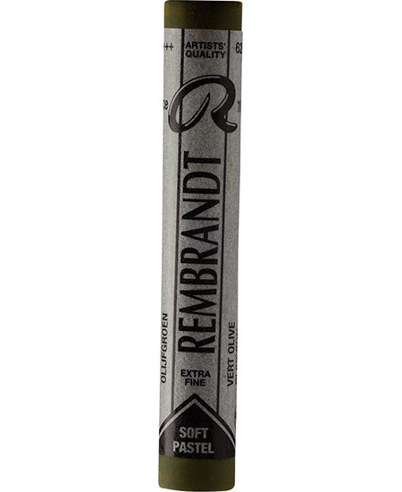 Pastel rembrandt  vert olive 620.5