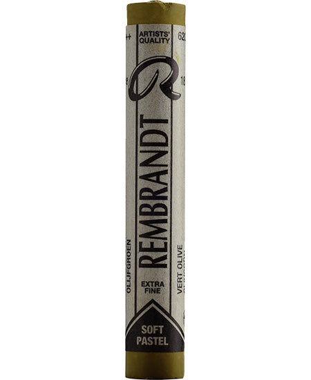 Pastel rembrandt  vert olive 620.7