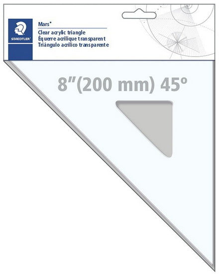 Équerre 8po 45 degree