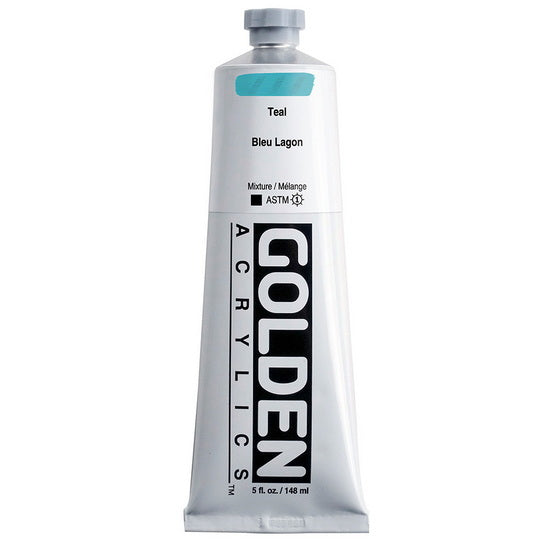 Acrylique haute viscosité - 5 oz  bleu lagon  s3