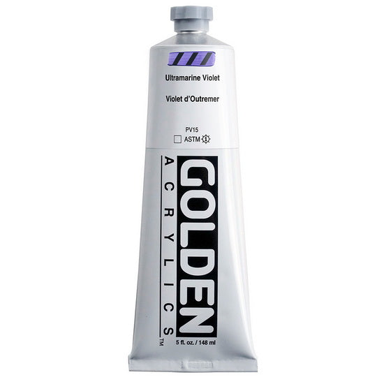 Acrylique haute viscosité - 5 oz  violet d'outremer  s4