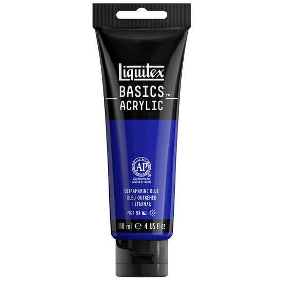 Acrylique basics - 4oz - bleu outremer