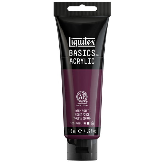 Acrylique basics - 4oz - violet foncé