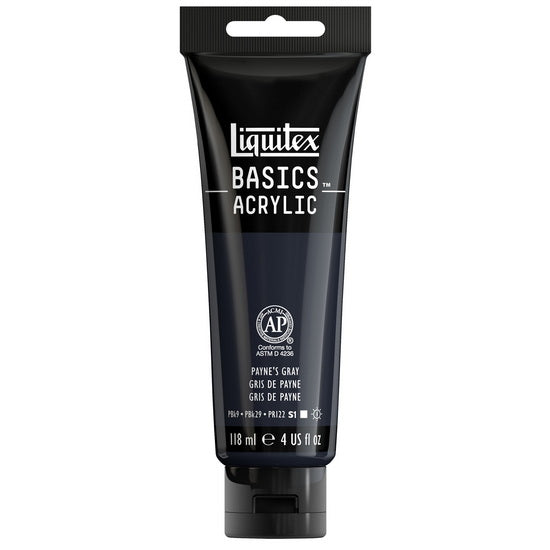 Acrylique basics - 4oz - gris de payne