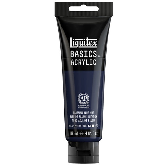 Acrylique basics - 4oz - bleu de prusse
