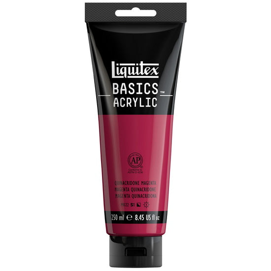 Acrylique basics - 8oz - magenta quinacridone