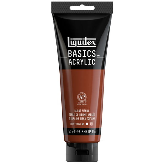 Acrylique basics - 8oz - terre de sienne brûlée