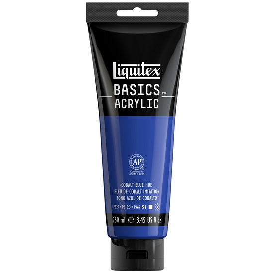 Basics acrylic - 8oz - cobalt blue hue