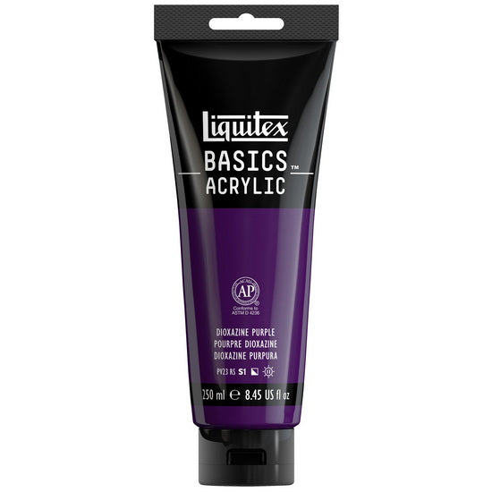 Acrylique basics - 8oz - violet de dioxazine