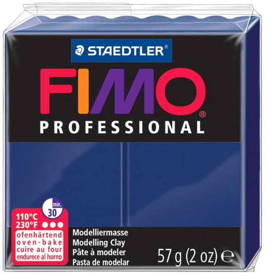 Pâte à modeler fimoprofessional bleu marine