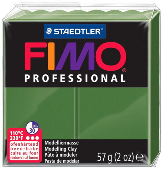 Polymer Clay Fimoprofessional Green Leaf