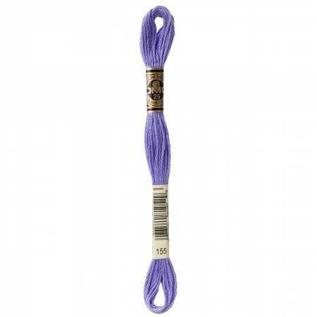 Fil à broder - mauve - 155