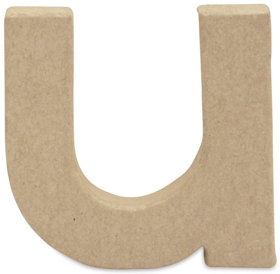 Petite lettre decopatch - lettre u