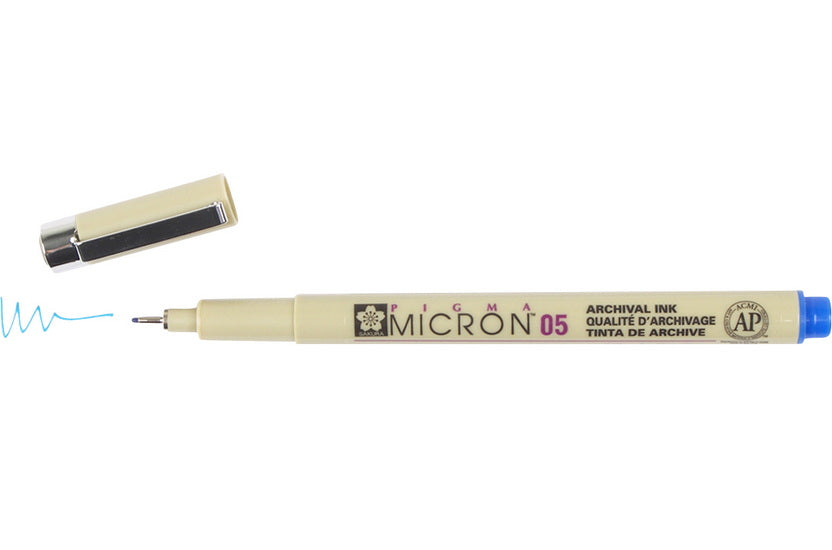 Stylo pigma micron 0.45mm bleu