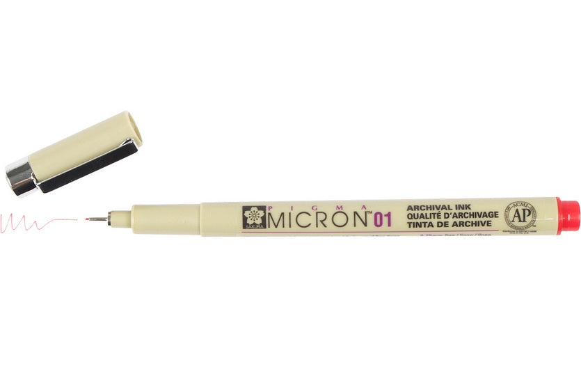 Stylo pigma micron 0.25mm rouge
