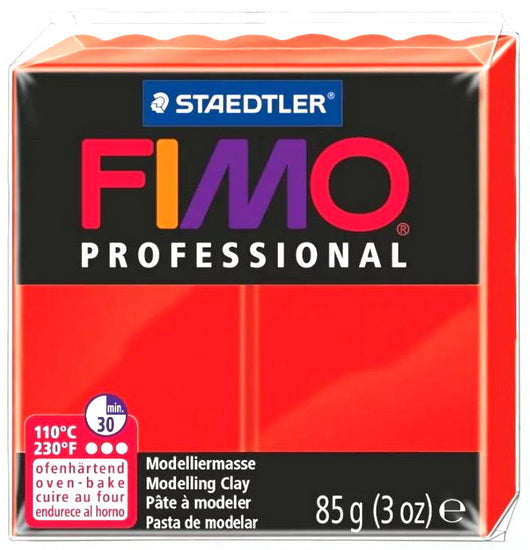 Polymer Clay Fimoprofessional Red