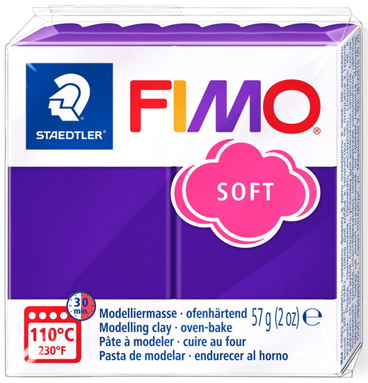 Pâte à modeler fimo soft prune