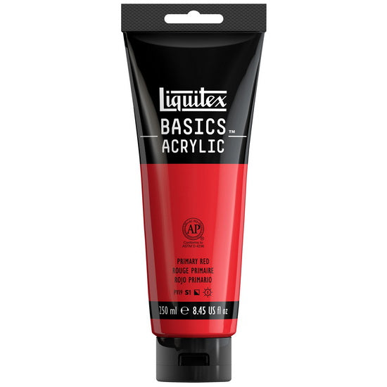 Acrylique basics - 8oz - rouge primaire