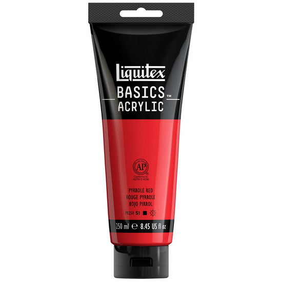 Acrylique basics - 8oz - rouge de pyrrole