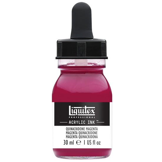 Acrylic Ink Quinacridone Magenta- 30ml